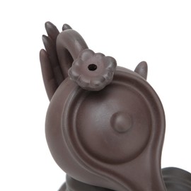 Cocoarm Innovative Backflow Incense Burner Smoke Waterfall Table Decoration for Home Office Yoga Sauna Aromatherapy, Default