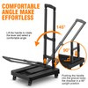 Folding Hand Truck, Heavy-Duty Push Cart & Luggage Dolly Cart