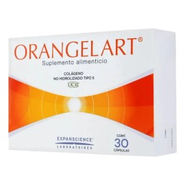 Orangelart Colágeno Hidrolizado Tipo 2 Caja Con 30 Cápsulas