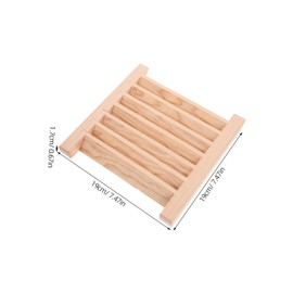 IWOWHERO Wooden Ventilation Panel for Sauna Room Air Vent Grille for Improved Airflow Humidity Reduction Privacy Stylish Design for Sauna Accessories