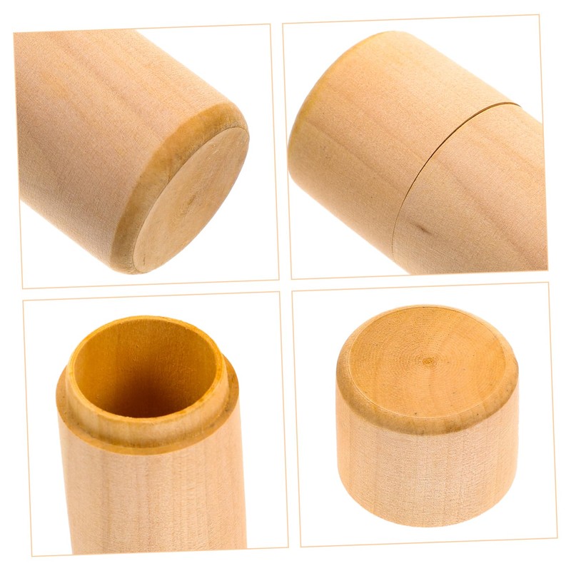 VILLFUL Wooden Essential Oil Storage Box Small Bottle Holder Essential