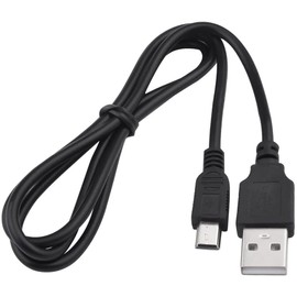 Arzweyk Mini USB Charging Cable Replacement Compatible with GoPro Hero 4, 3, 2, 1 Cameras, USB A to Mini USB Data Sync Charger Cord for Hero 3+, 2.6FT