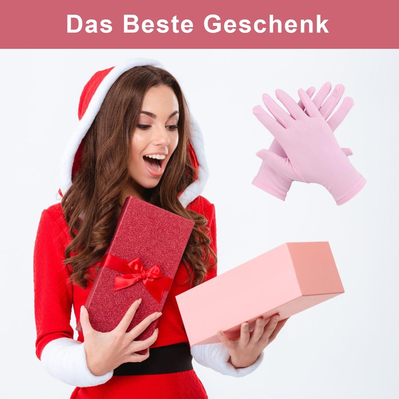 3 Pairs of Cotton Gloves, Eczema Gloves, Thin Work Gloves,