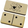 Azeeda 'Running Basset Hound' Domino Set & Box (DM00052208)