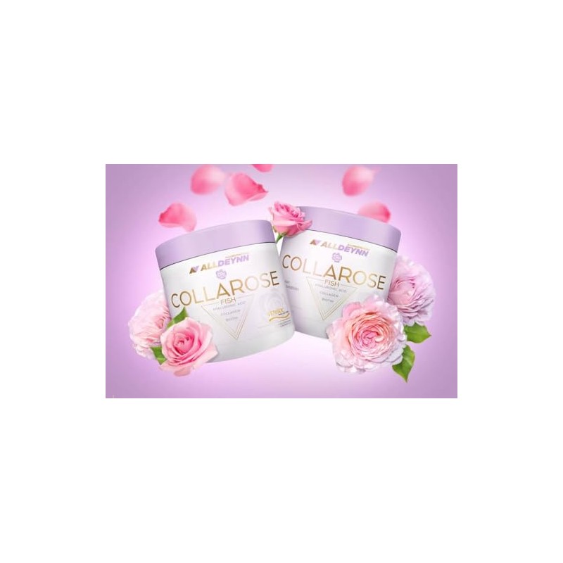 ALLNUTRITION Alldeynn Collarose Fish, Raspberry Wild Strawberry, 150g, Collagen, Beauty