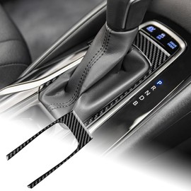 AIRSPEED Toyota Corolla Cross 1st Generation 2021 2022 2023 2024 Corolla Cross Carbon Fiber Accessories Interior Parts Car Gear Shift Knob Panel Trim Cover Sticker Stylish Custom Dress Up With Double