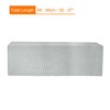 sourcing map Air Conditioning Cover 35-37 Inch Elastic Fabric Dustproof