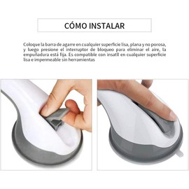 Bathroom Armrests Portable Grab Bar Grab Bars with Suction Cup for Children and Elderly