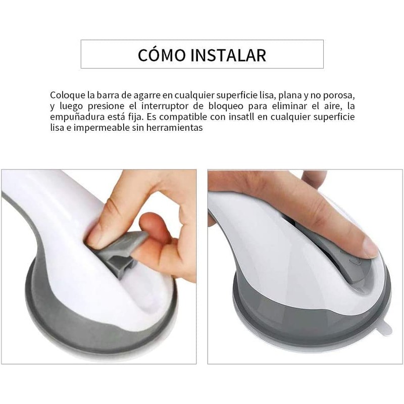 Bathroom Armrests Portable Grab Bar Grab Bars with Suction Cup
