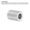 PATIKIL M6 Aluminum Spacers 6 Pcs 1/4" x1/2" Round Metal