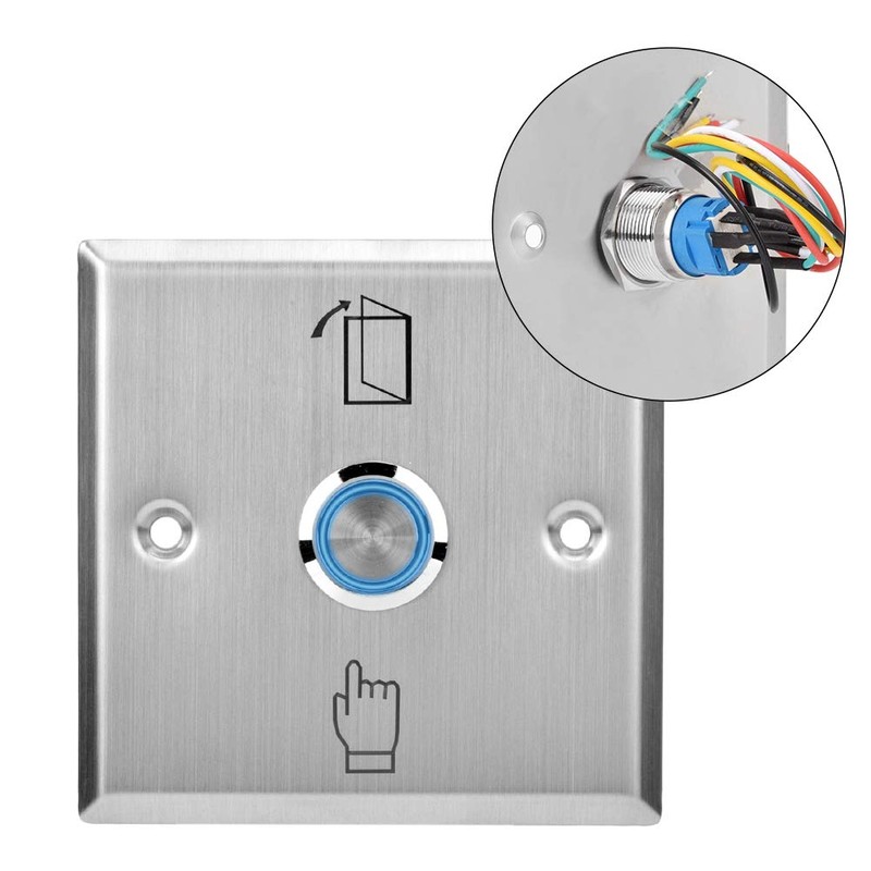HERCHR Door Access Control System, Momentary Push to Exit Button