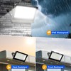 Dimgogo 200W Flood Lights Outdoor, 22000LM 5000K with Dusk-to-Dawn Photocell,
