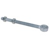 Swing Gate Long Eye Bolts Hinge + Nuts Adjustable Zinc
