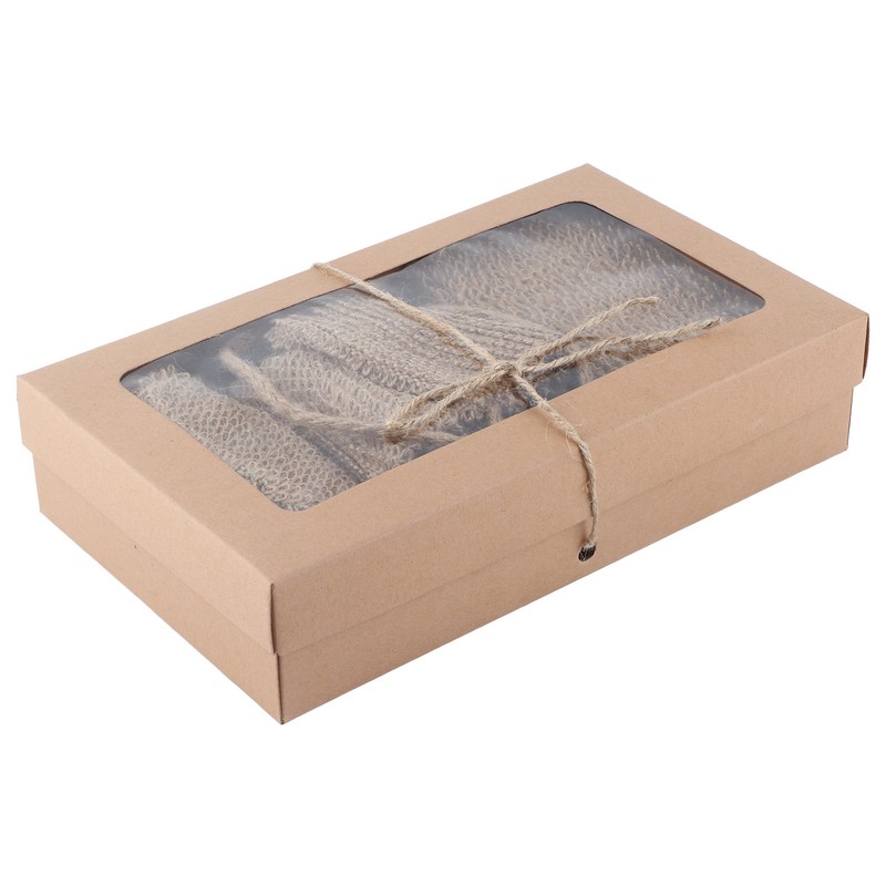 Exfoliating Jute Back Scrubber Concave Convex Surface Gift Package Jute