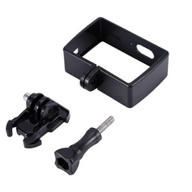 Acouto Black Portable Electronic Device Mount for Xiaomi YI 4K / 2 Sports Action Camera
