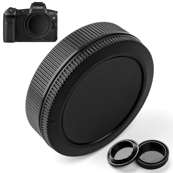 Body Cap and Rear Lens Cap Cover Replacement Set for
