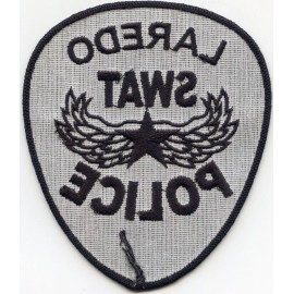 LAREDO TEXAS Special Weapons And Tactics SWAT POLICE PATCH