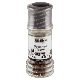 UBENA, Pepe Nero in Grani, Formato Tappo Macina da 40 gr, 40 grammo