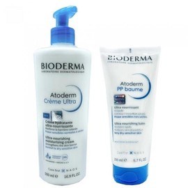 Bioderma Atoderm Ultra Cream 500ml + PP Balm 200ml / 바이오더마 아토덤 울트라 크림 500ml + PP밤 200ml