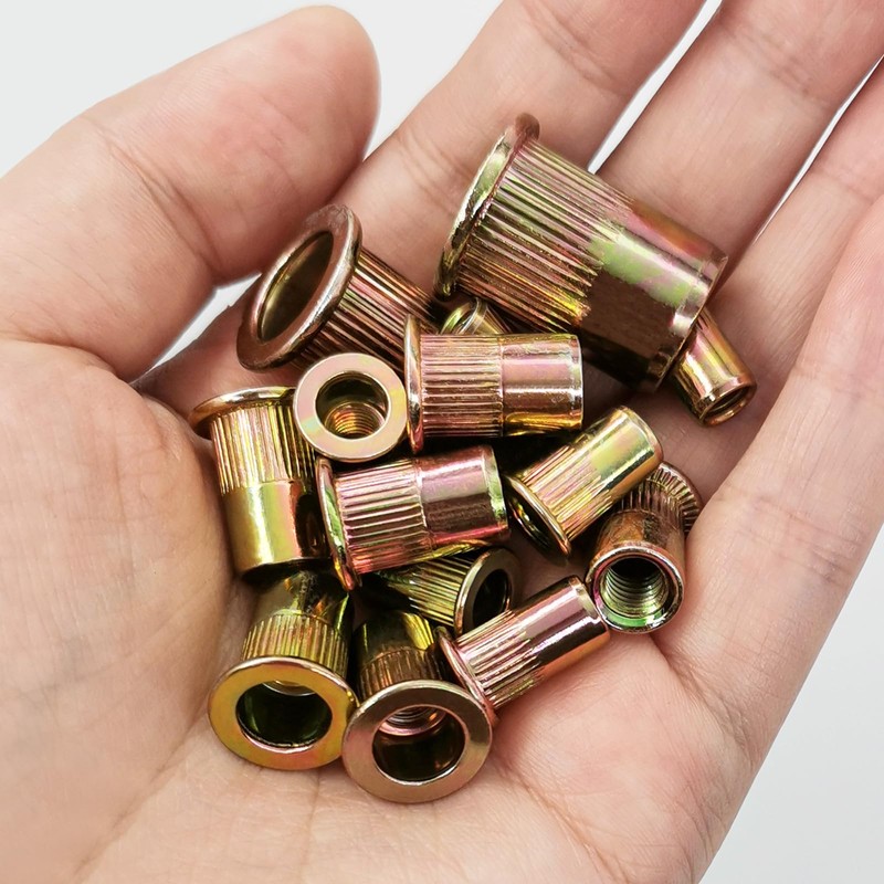 AKKTOL 240-PCS Rivet Nuts Assortment Kit, SAE and Metric Rivnuts