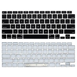 Keyboard Key Keycaps,Keycap Full Set of US Standard Compatible with MacBook Air Retina 13 Inch A2179 EMC 3302 Keyboard Key Caps（2019-2020 Year）