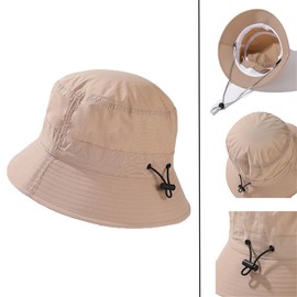 Premium Bucket Hat Quick Dry Sun Hat Waterproof for Women Men UV Protection Adjustable(UK, Alpha, One Size, M, Army Green)