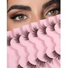 Onlyall Half Eyelashes Corner Lashes Natural Lashes Half Lashes Wispy