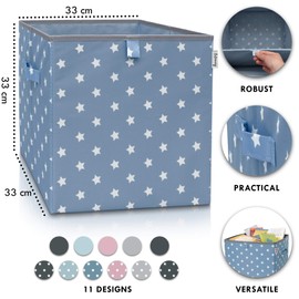 Lifeney storage box, children's cube, cute play boxes, storage basket for children's room, children's storage box, colourful toy boxes.