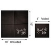 Black and Silver 16th Birthday Cocktail Napkins,40 pcs 16th Birthday