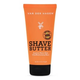 van der Hagen Shave Butter Beard Shaving Cream, 6 Oz.