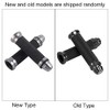 7/8" Motorcycle Handlebar Grips CNC Aluminum Rubber Hand Grip Universal