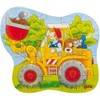 Oki 57518 Contour Puzzle Tractor, Wheel Loader or Fire Brigade,