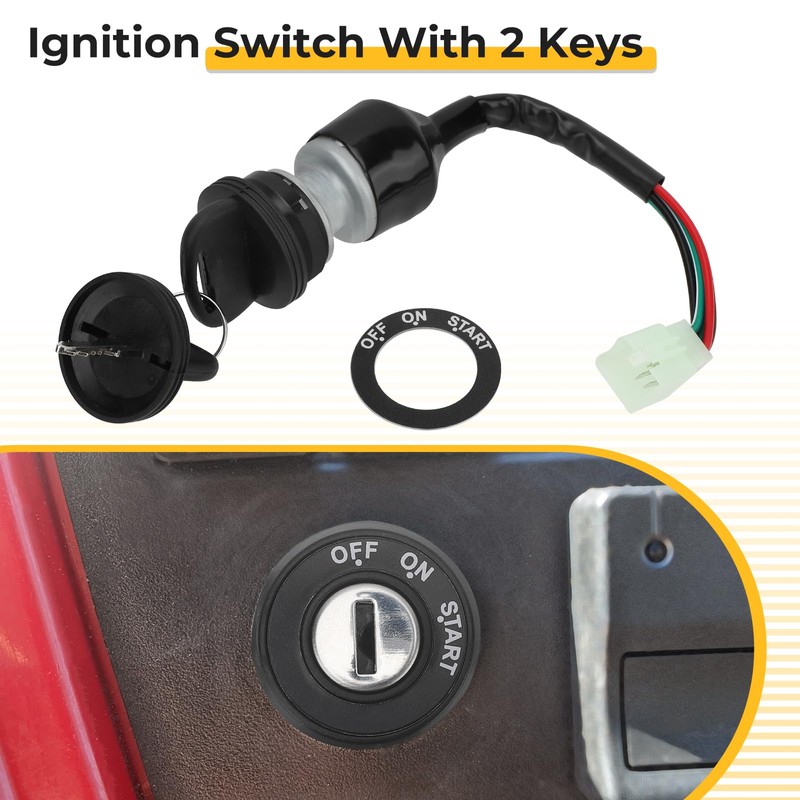 M MATI Ignition Key Switch for Polaris RZR 170 2009-2014