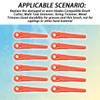 Ciuouient 12 Pack Plastic Replacement Blades Compatible with STIHL PolyCut