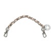 Salon de Alphard Smartphone Strap, Wrist Strap, Short Chain, Leather,