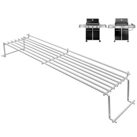 QuliMetal Stainless Steel Warming Rack for Weber Genesis 300 Series (2007-2016), Fits Genesis E310, E320, E330, S310, S320, S330, Replaces Weber 65054, 81323, 62749