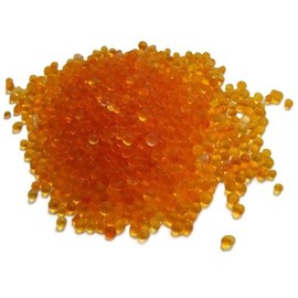 5 x 100 g silica gel, orange, with colour indicator, dehumidifier