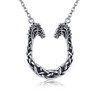 VENACOLY Horseshoe Necklace Sterling Silver Celtic Horseshoe Pendant Horseshoe Valentines