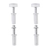 4 Pcs Bi-Fold Door Top Roller Guide Wheel and Top