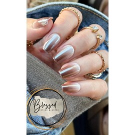 Red Aspen Press On Nails~Marcie Jean is Energized~Brow