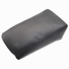 NLQR Center Console Lid Replacement Armrest Cover Microfiber Leather Black