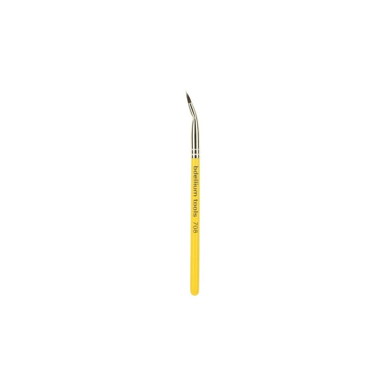 Bdellium Tools Professional Makeup Brush - Travel 708 Bent Eyeliner