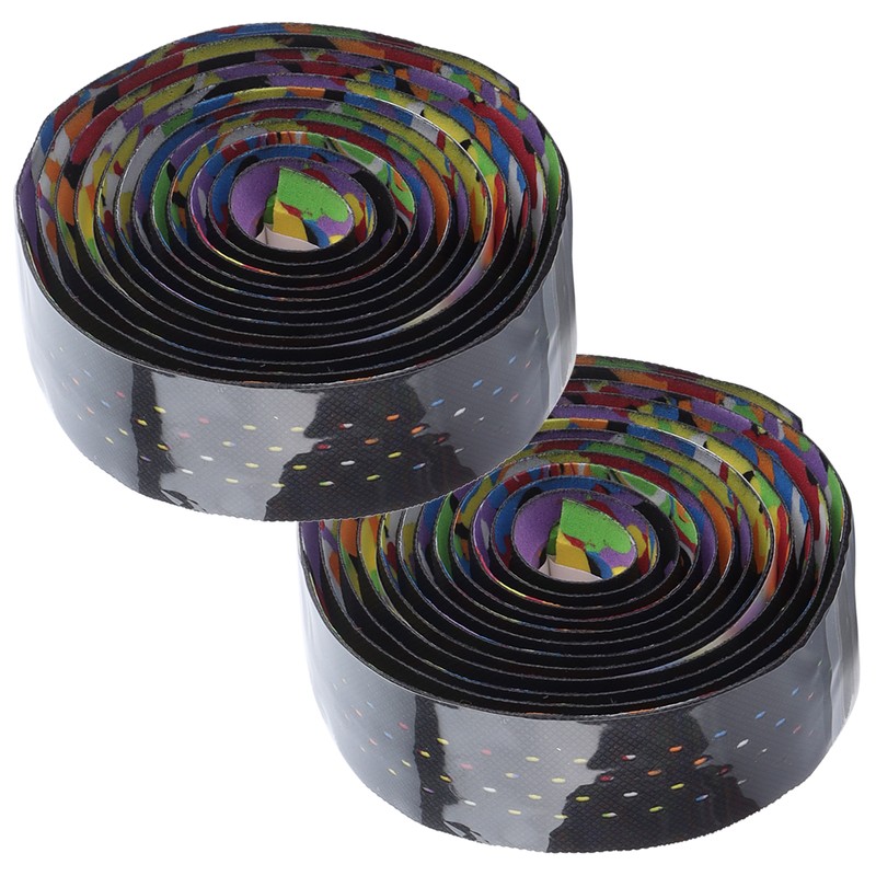 Bike Handlebar Tape NonSlip Cycling Bar Wrap PU Leather Highway