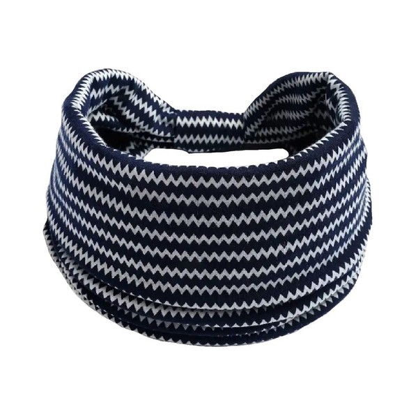 Headband Headwrap Sweatband Bandanna Biker Wrap Stretch Pretied White Over