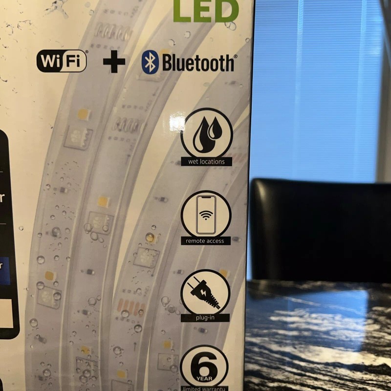 Good Earth Lighting 24ft Smart Plug-in LED Strip Light in
