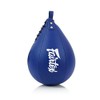 Fairtex SB2 Microfiber Muay Thai Boxing Speed Bag - Black,