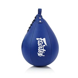 Fairtex SB2 Microfiber Muay Thai Boxing Speed Bag - Black, Gold, Red, Blue