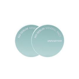 1+1 Innisfree No Sebum Mineral Pact 85g / 1+1 이니스프리 노세범 미네랄 팩트 85g