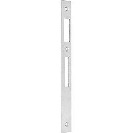 Schließblech f.Rohrrahmenschloss Entf.72mm L.243mm Stahl NiSi