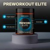 Preworkout Elite 120 Cápsulas Suplemento Vitalbotanics Sabor Sin sabor